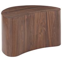 BEISTELLTISCH Dunkelbraun Bilpa - Dunkelbraun, Holzwerkstoff (57/35/33cm) - Beliani
