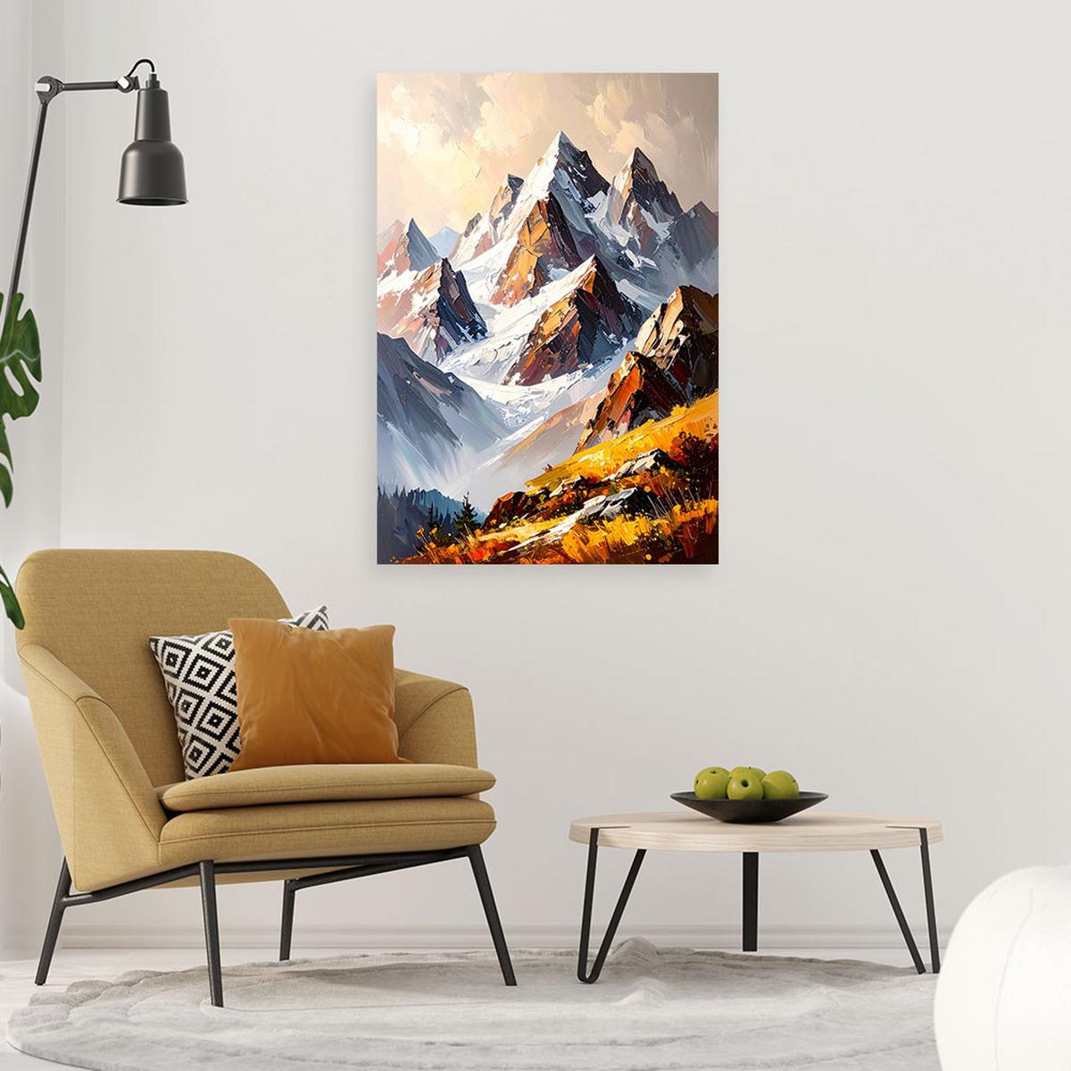 LEINWANDBILD Landschaften 60x90cm - Grau, Textil (60/90cm) - Feeby