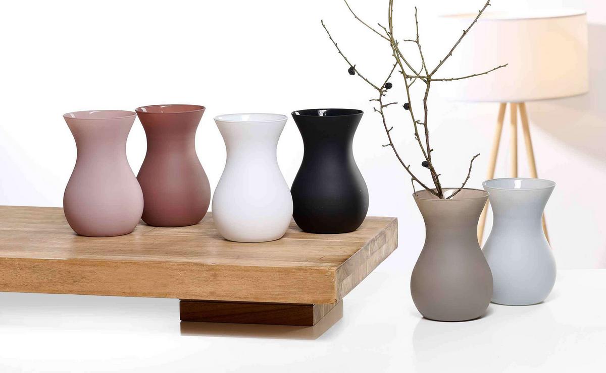 VASE Annalena Dunkelrosa 18 cm - Dunkelrosa, Glas (12/18cm) - Ritzenhoff Breker