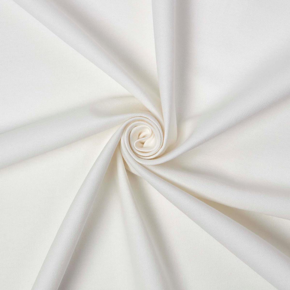 BAUMWOLLSTOFF Meterware offwhite, 150 cm - Creme, Textil (150/100cm) - Homescapes