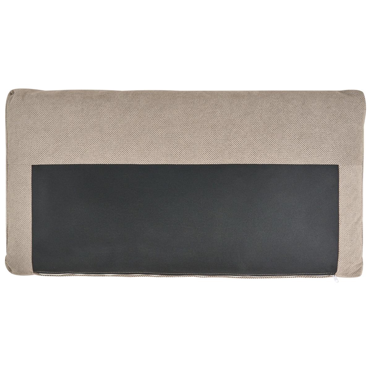 ECKSOFA 4-Sitzer Stoff Taupe linksseitig Siggard - Taupe/Beige, Textil (296/163cm) - Beliani