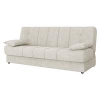 SCHLAFSOFA Sonia - Creme/Schwarz, Holz/Kunststoff (194/88/90cm) - MIRJAN24