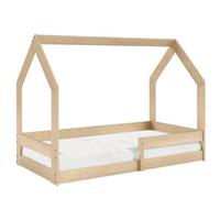 HAUSBETT Pola - Kieferfarben, Holz (80/160cm) - MIRJAN24