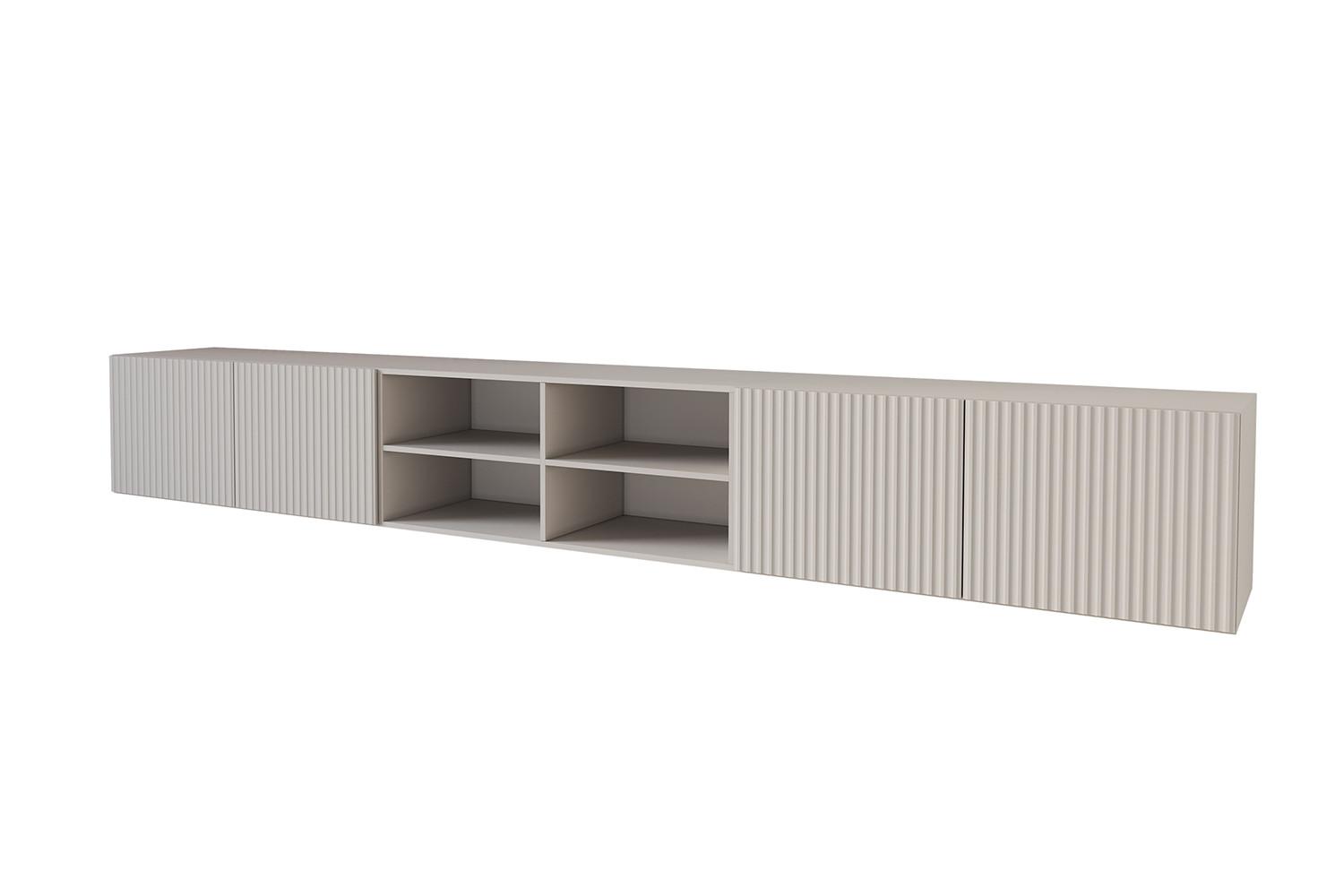 LOWBOARD NOA-2-W 3x100x40x40 cm - Kaschmir - Kaschmir, Holzwerkstoff (300/40/40cm) - ALTDECOR
