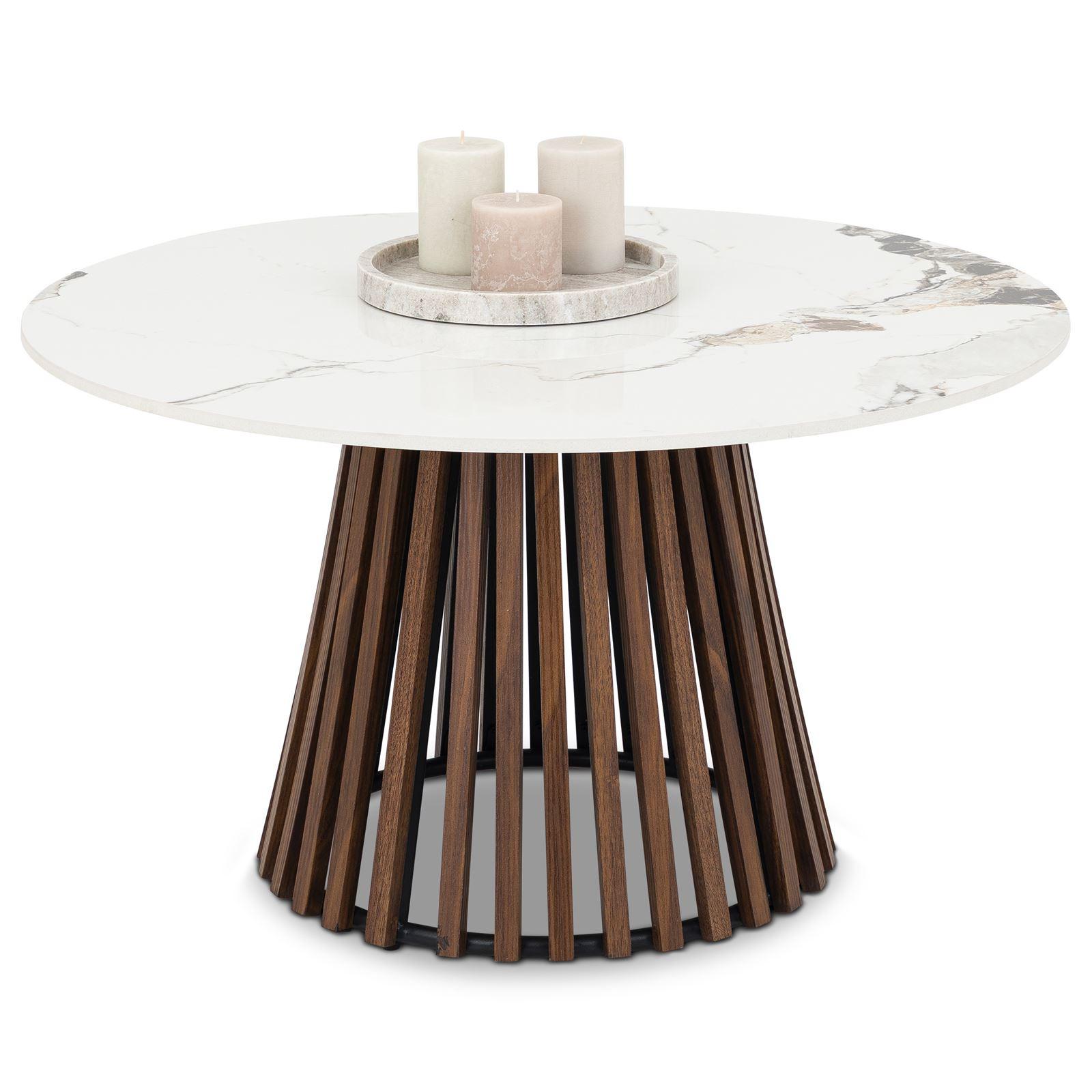 COUCHTISCH BERGA weiß - Weiß, Holzwerkstoff (80/80/45cm) - IDIMEX