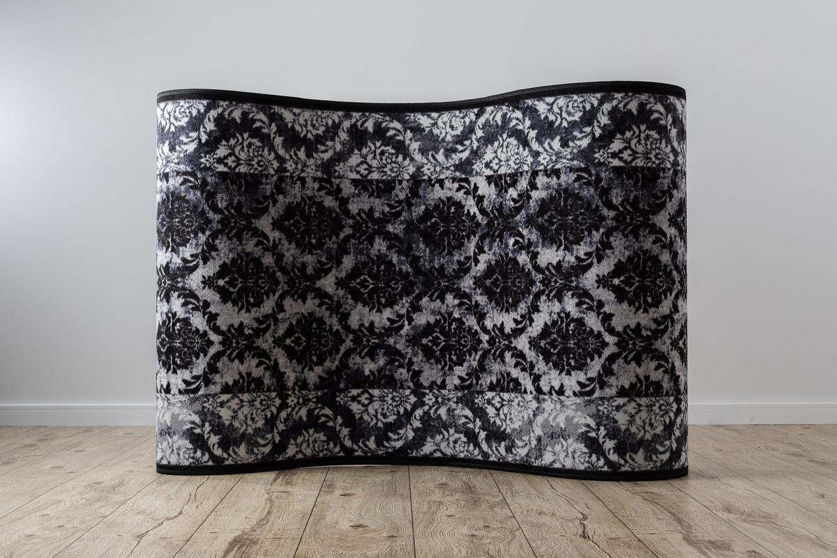 LÄUFER Antirutsch ROMANCE 80/100 cm - Grau, Textil (80/100cm) - rugsX