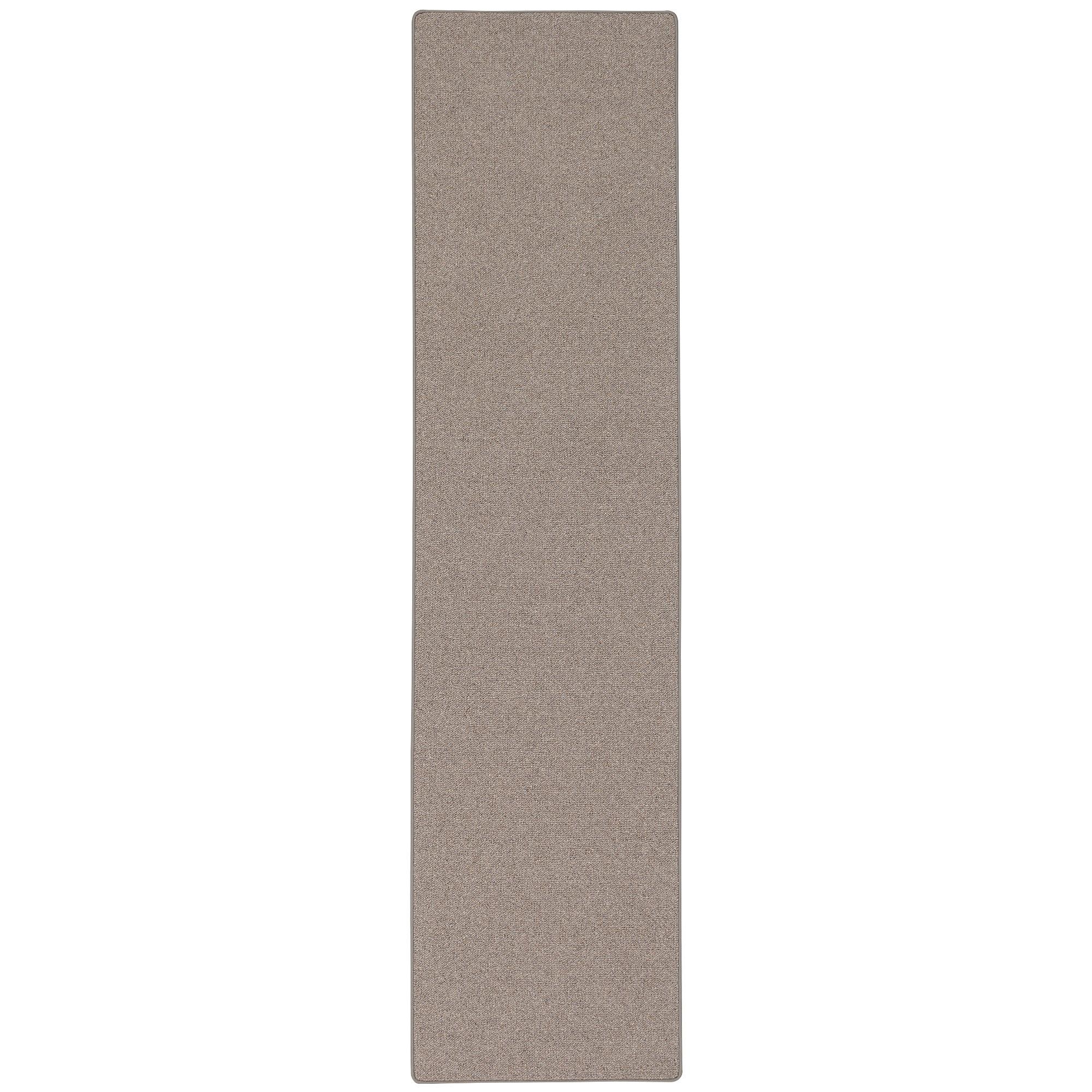 NATUR TEPPICH LÄUFER WOLLE BERBER - Anthrazit, Textil (80/200cm) - Snapstyle