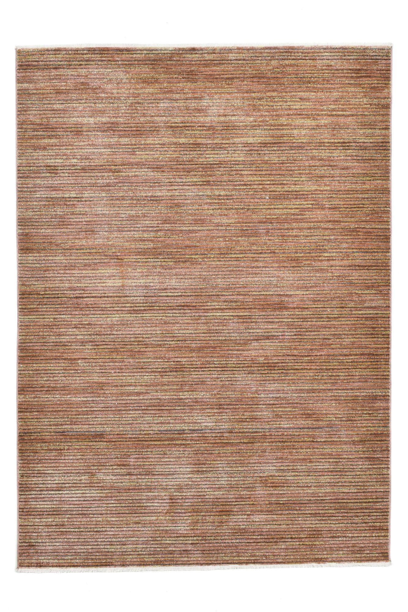FLACHWEBETEPPICH Corduletta 160x230 cm - Rostfarben, Textil (160/230cm) - Gino Falcone