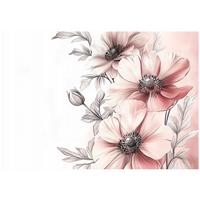 FOTOTAPETE Blumen Natur Vlies Tapete Wohnzimmer 400x280 - Multicolor, Papier (400/280cm) - Wallarena
