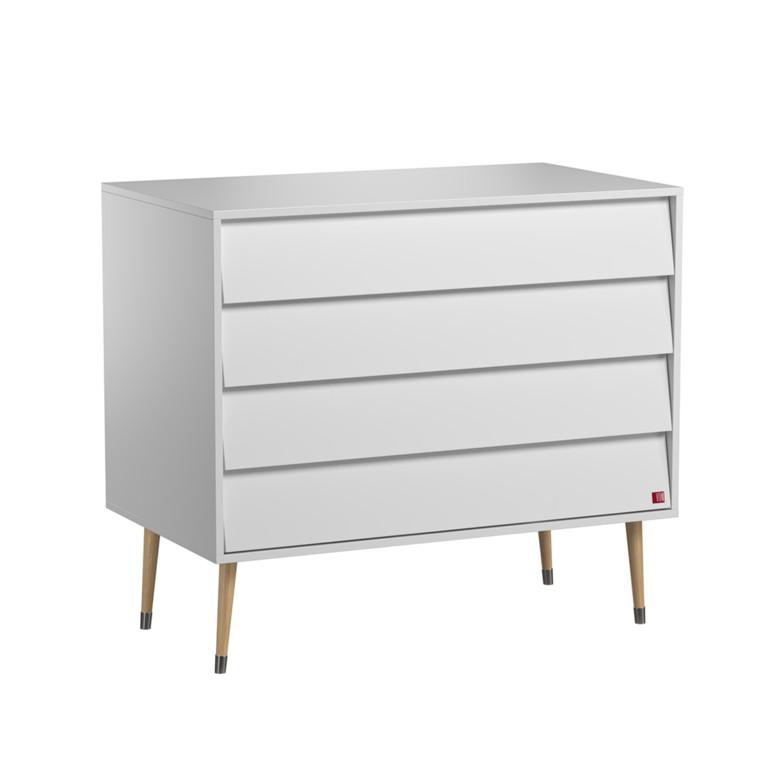 KINDERKOMMODE weiß - Weiß, Holzwerkstoff (100/90/55cm) - Petits-meubles