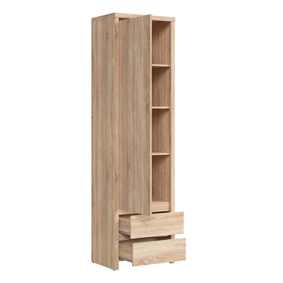 SCHRANK 1 Tür Soren Holz - Braun, Holzwerkstoff (56/200.5/40.5cm) - Petits-meubles