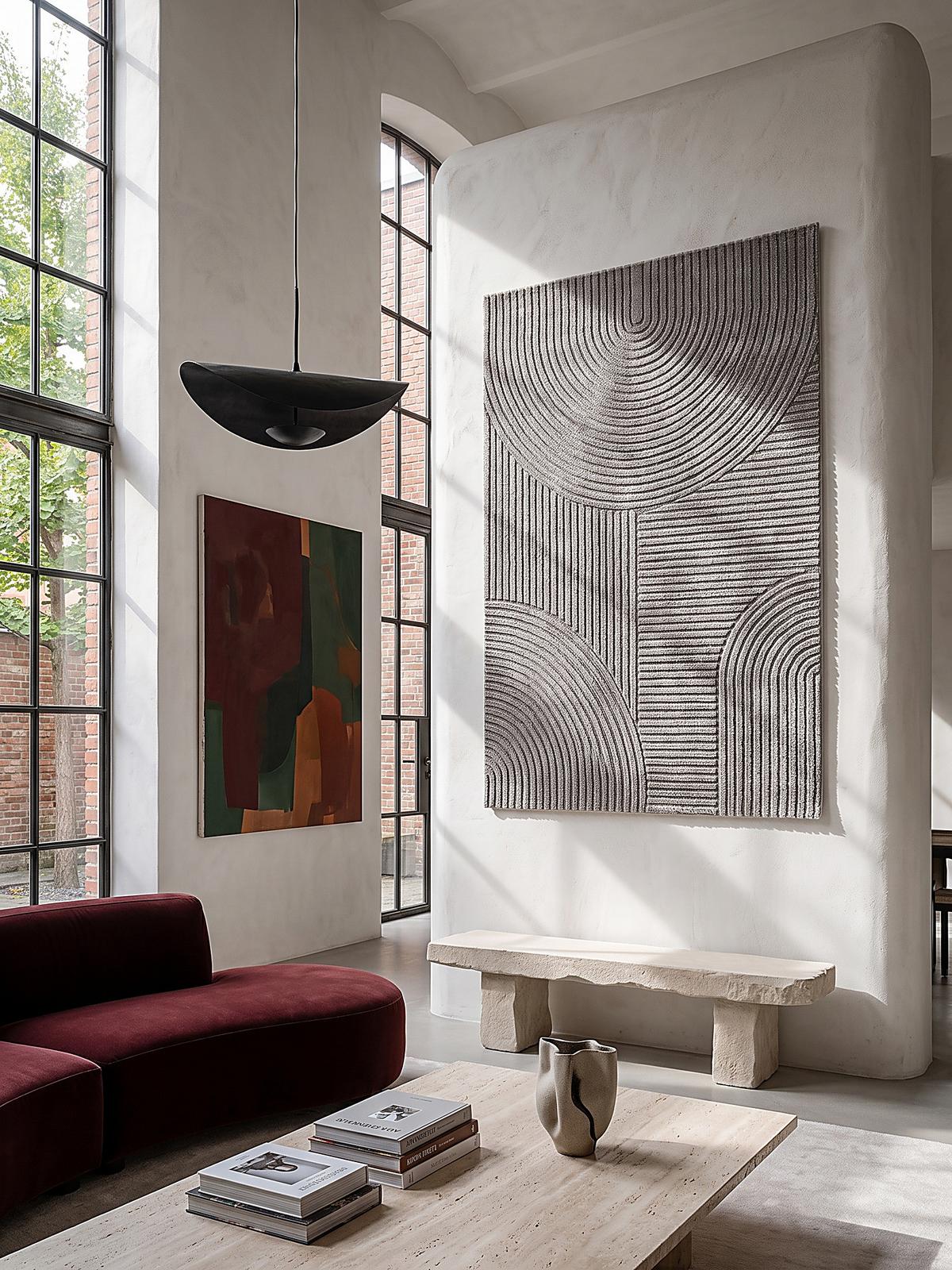 TEPPICH Kurzflor CETINA Geometrisch Polypropylen-Polyester Grau 140 x 200 cm - Grau, Textil (140/200cm) - KADIMA DESIGN