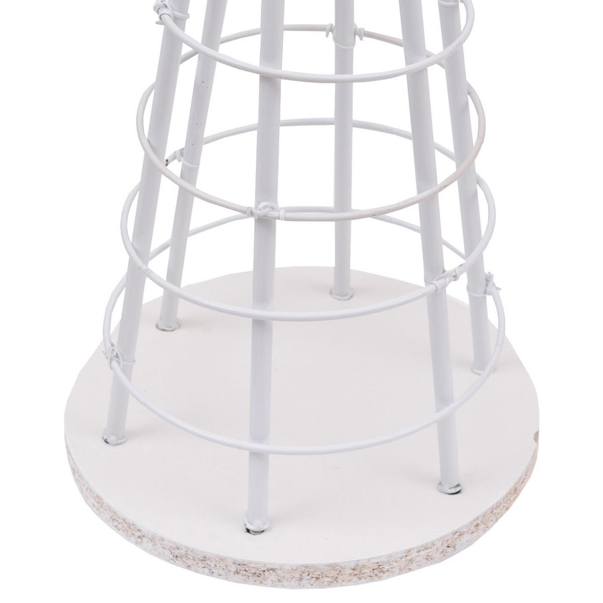 DEKO-BAUM Weiß - Weiß, Metall (25/90cm) - MCW