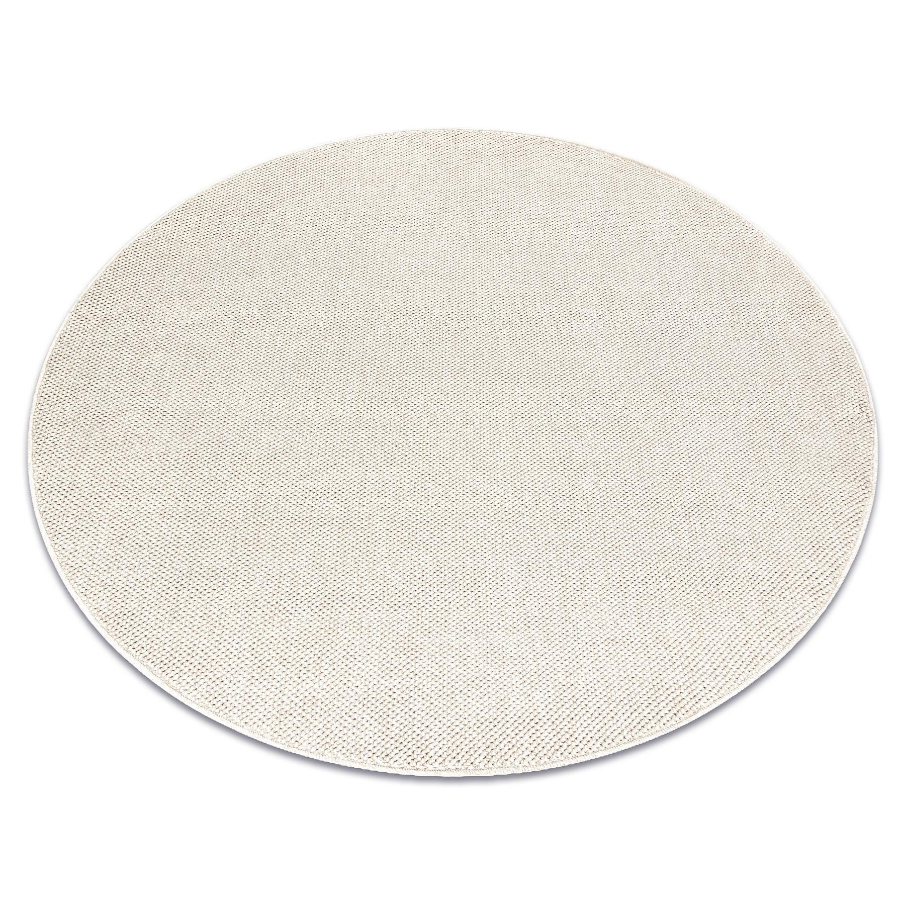 TEPPICH Casablanca LOOM 80 cm - Creme, Textil (80/80cm) - rugsX