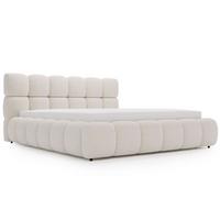 POLSTERBETT Modo 180x200 Bouclé-Stoff Beige - Beige, Textil (180/200cm) - Graingold
