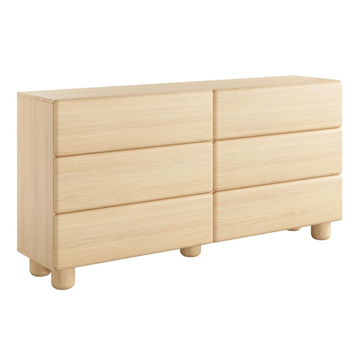 KOMMODE Lomo 160 cm - Eichefarben, Holz/Holzwerkstoff (160.1/80.2/38cm) - Selsey