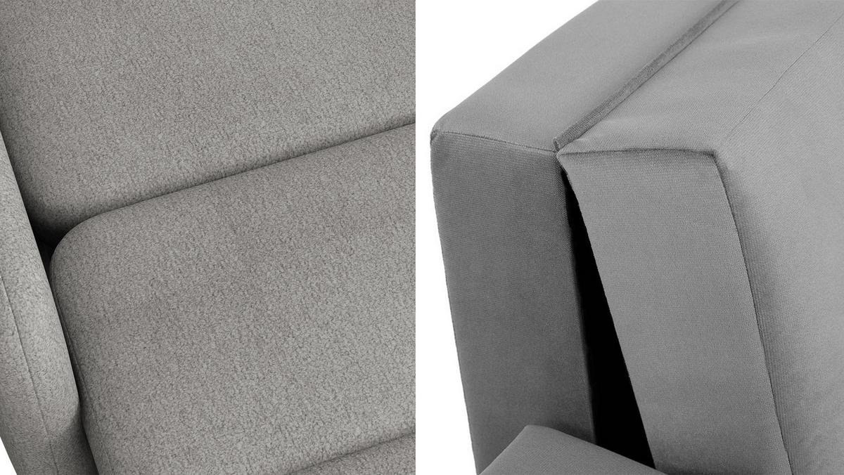 SCHLAFSOFA Viva Sun II - Schwarz, Holz/Textil (130/85/103cm) - MIRJAN24