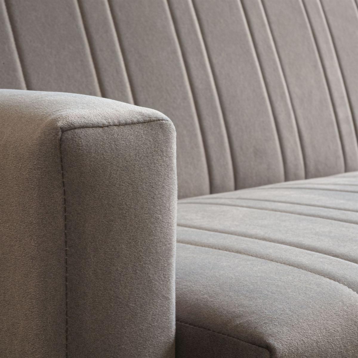 SCHLAFSOFA VERO MAX mit Schlaffunktion Castel 20 - Grau, Textil (191/88/90cm) - Lookway