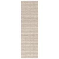 NATUR TEPPICH LÄUFER WOLLE SKANDI MELIERT - Grau, Textil (90/160cm) - Pergamon