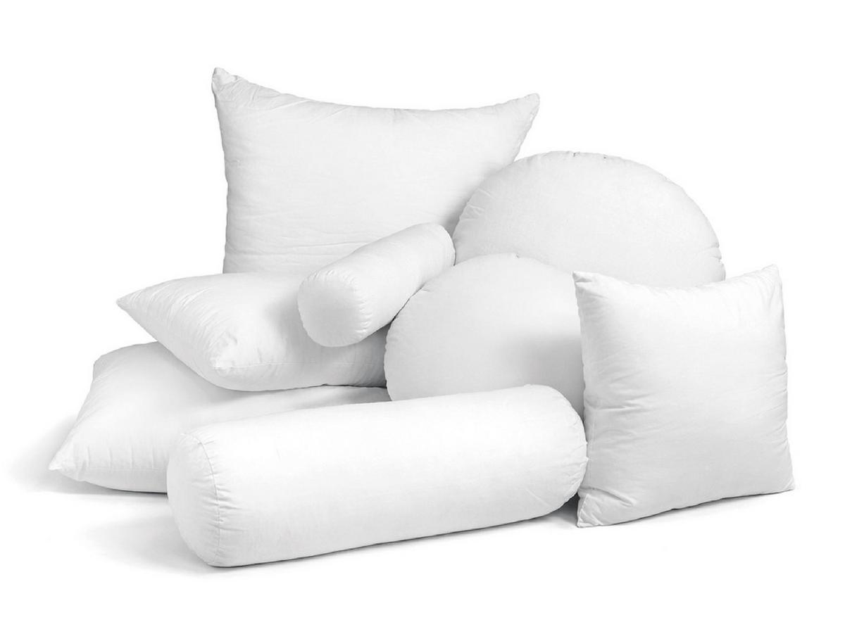 KOPFKISSEN PublikFree Faserbällchen 40/80 cm - Weiß, Naturmaterialien/Kunststoff (40/80cm) - beties Heimtextil