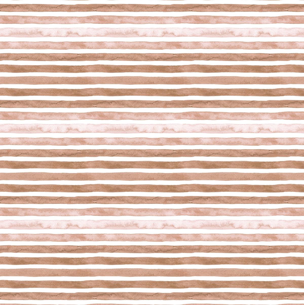 VERDUNKELUNGSROLLO 100x100 cm Braun bemalte Streifen - Braun, Textil (100/100cm) - TULUP