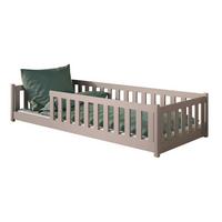 BETT 90/200 Maya Kaschmir - Beige, Holz (90/200cm) - Petits-meubles