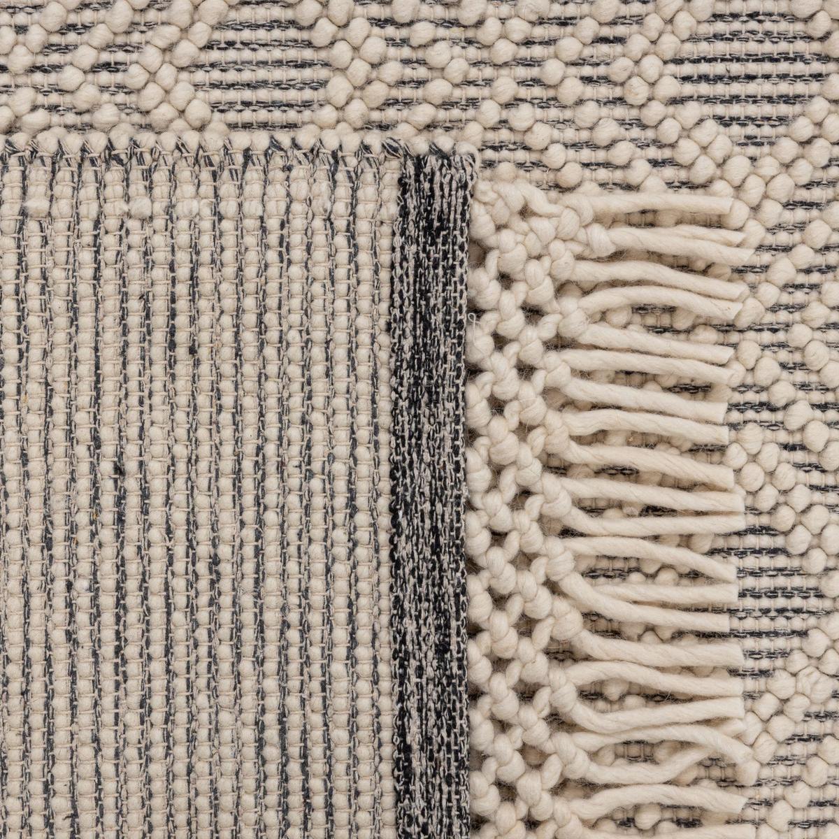 FLACHWEBETEPPICH Macrame Style, beige 120x180 cm - Naturfarben, Textil (120/180cm) - Rug and Roll