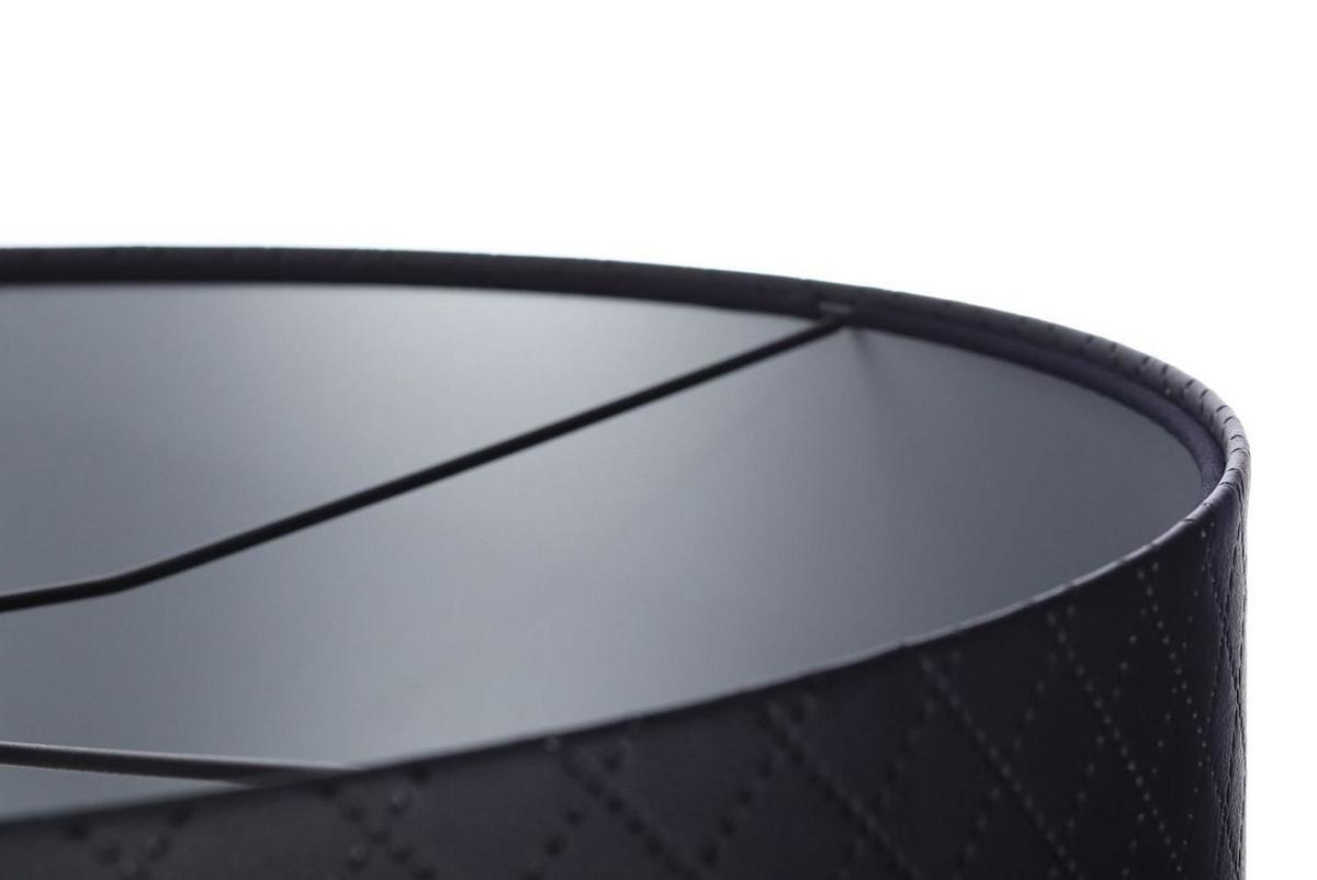 HÄNGELEUCHTE Schwarz 50/25 cm - Silberfarben/Schwarz, Kunststoff (50/0.8/25cm) - ONZENO