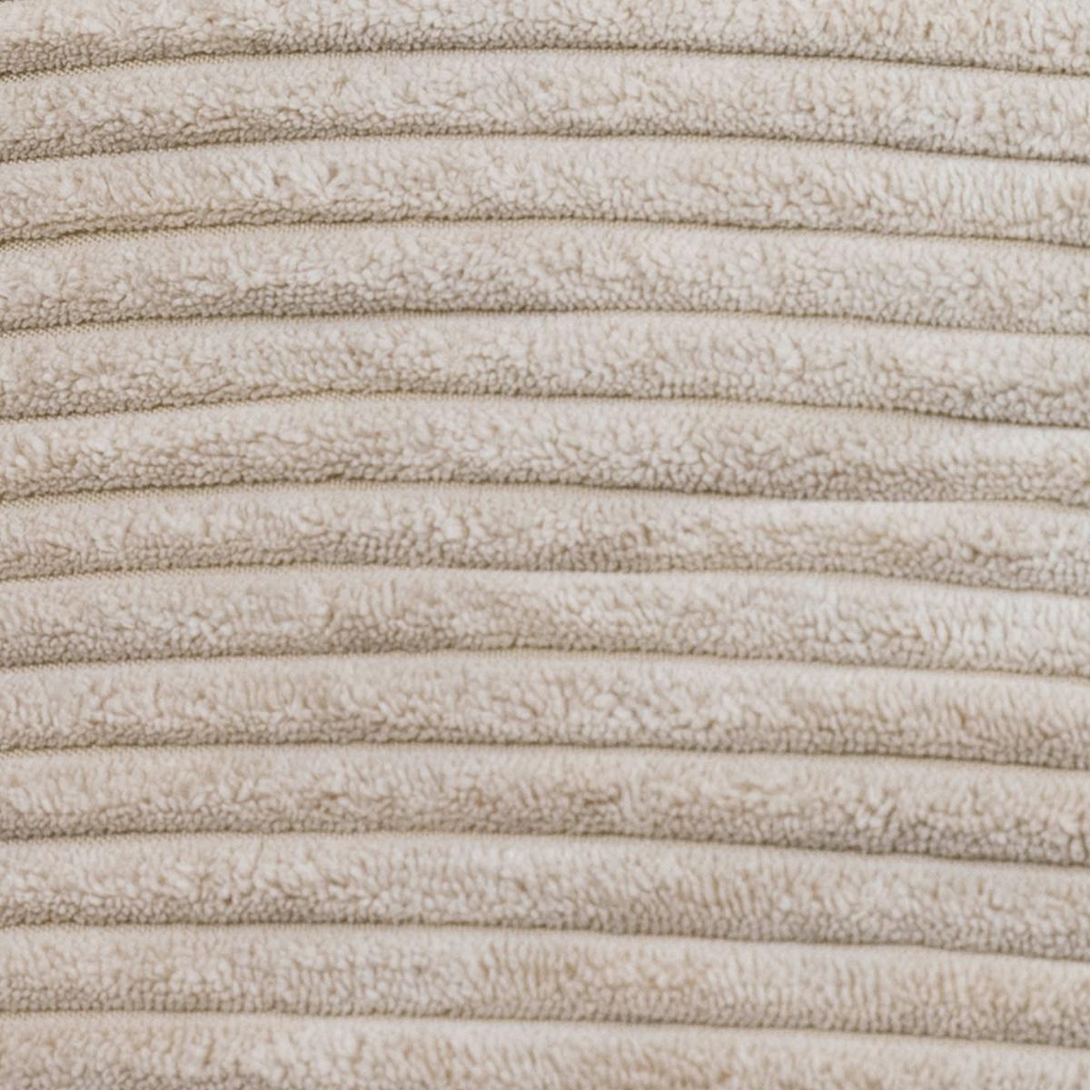 SITZSACK Dalton mit Hocker - Beige, Textil (82/76/82cm) - icon