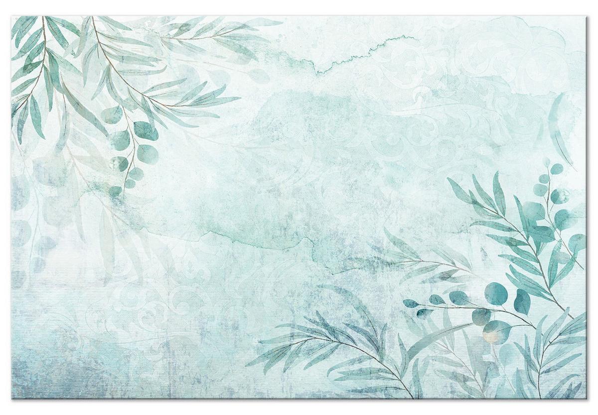 KUNSTDRUCK Grün 60/40 cm - Grün, Textil (60/40cm) - KUNSTLOFT
