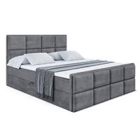 BOXBETT NOVA-Z - 120 x 200 - H3 - Dunkelgrau - Dunkelgrau, Holzwerkstoff (120/200cm) - ALTDECOR