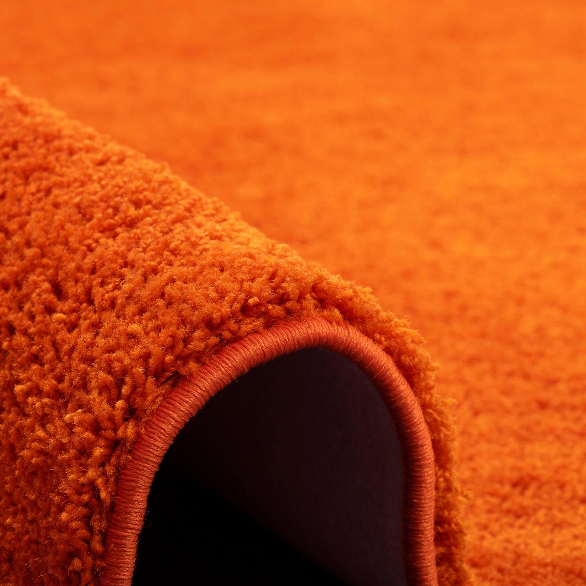 HOCHFLOR SHAGGY TEPPICH PALACE - Orange, Textil (160/200cm) - Snapstyle