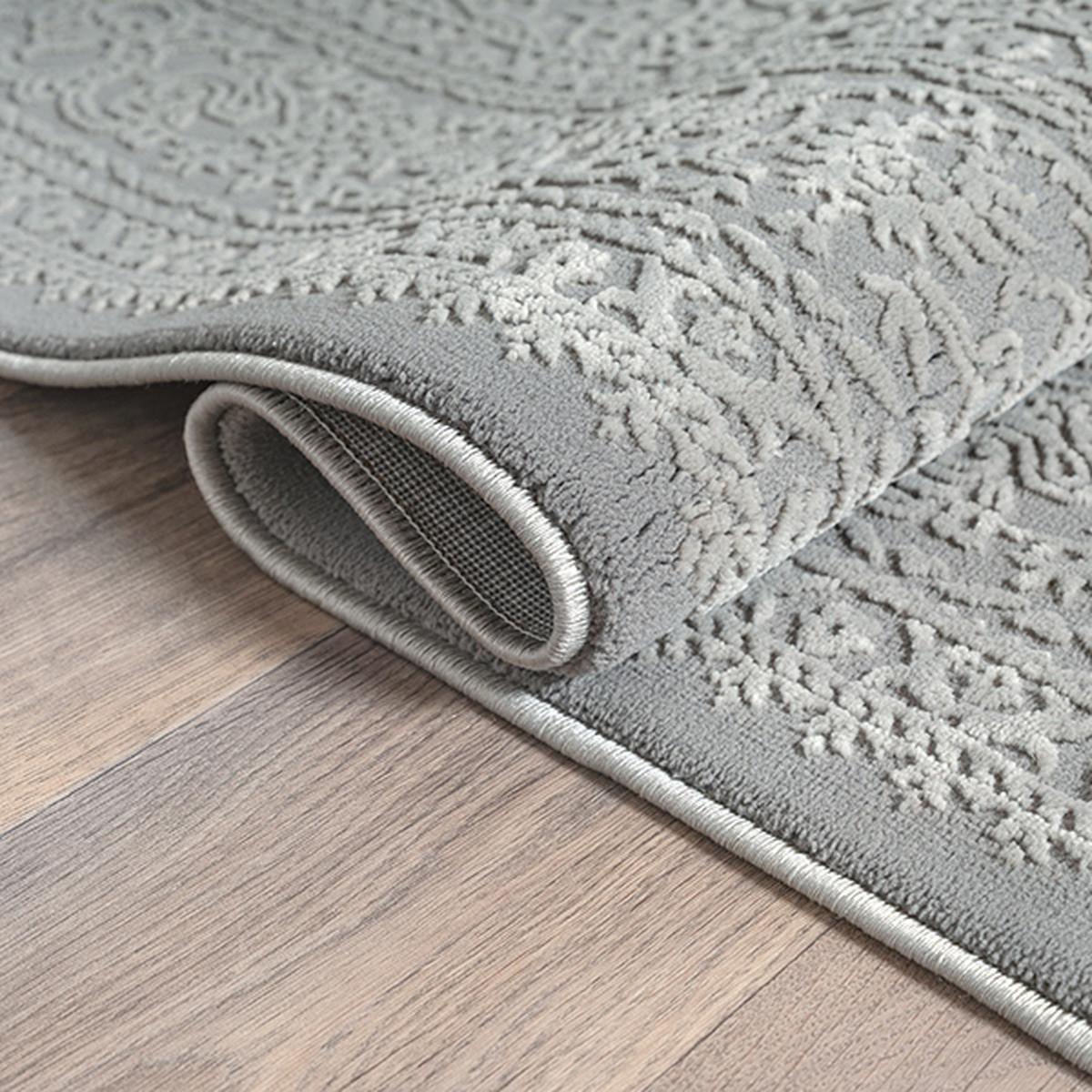TEPPICHLÄUFER Uni KASOS Polyester Creme 80 x 300 cm - Beige, Textil (80/300cm) - KADIMA DESIGN