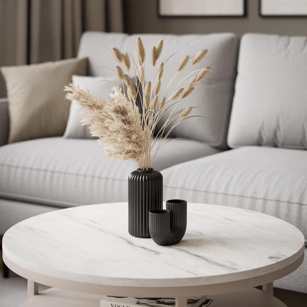 COUCHTISCH CIRI SLIM MATT mit Regal KASCHMIR - Beige/Weiß, Holzwerkstoff (60/60/42cm) - Lookway