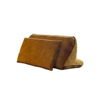 RÜCKENKISSEN WIOLO Braun Velvet - Braun, Textil (80/46cm) - KAWOLA