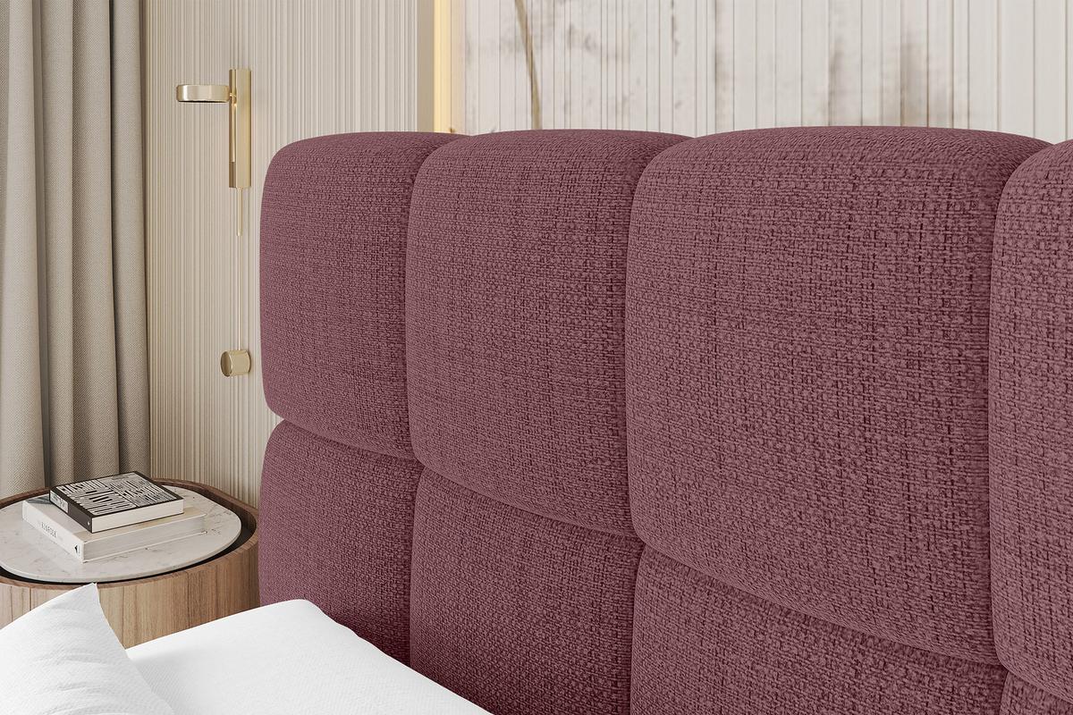 BOXBETT - AURI-H3 - 180x200 Altrosa Aragon - Altrosa, Holzwerkstoff (180/200cm) - ALTDECOR