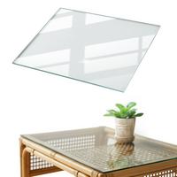 TISCHPLATTE 120x60 cm - Transparent, Glas (60/80/0.4cm) - Wallfluent