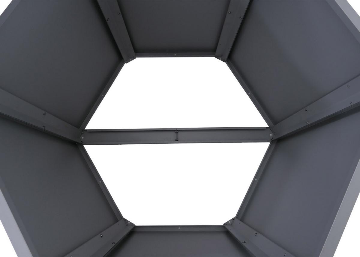 HOCHBEET Grau - Grau, Metall (100/77/88cm) - MCW