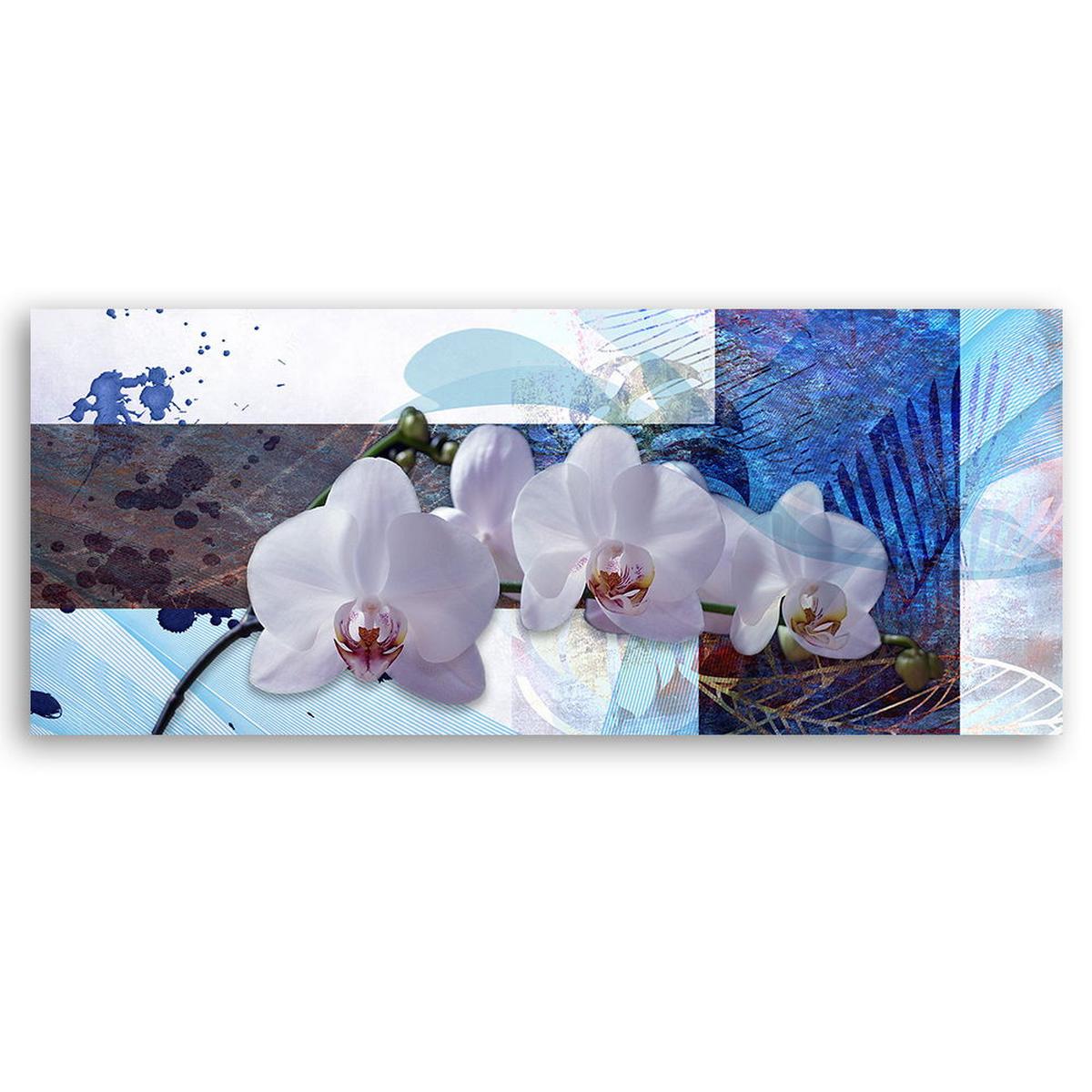 KUNSTDRUCK Blau 150/50 cm - Blau, Textil (150/50cm) - KUNSTLOFT