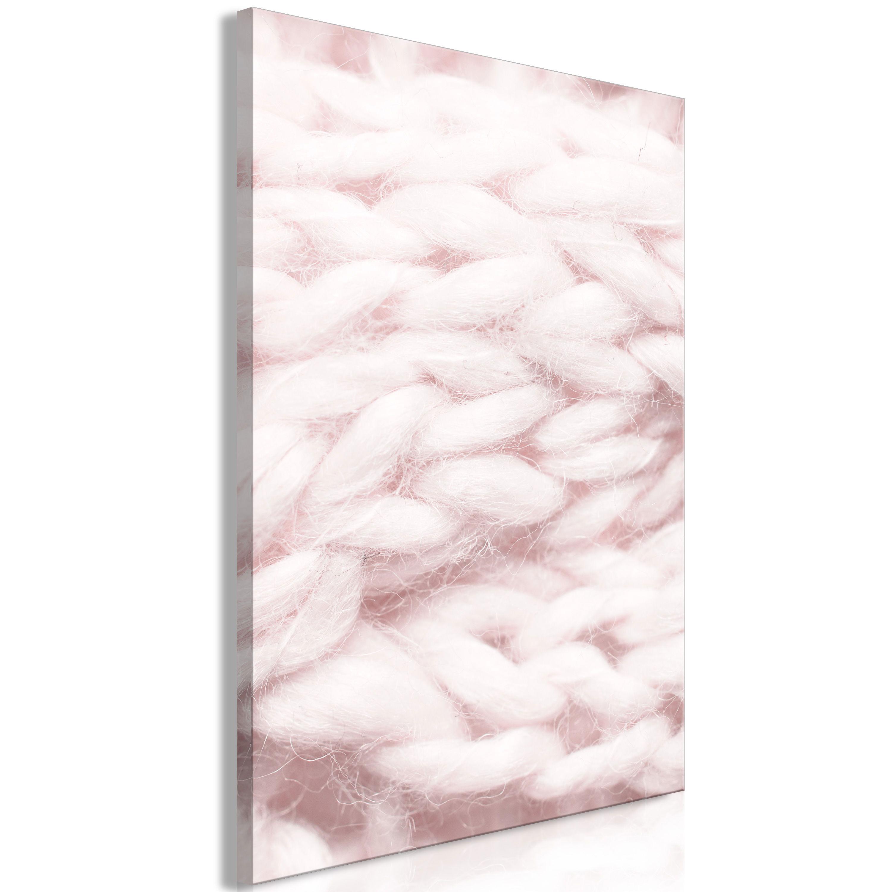 KUNSTDRUCK Rosa 40/60 cm - Pink, Textil (40/60cm) - KUNSTLOFT