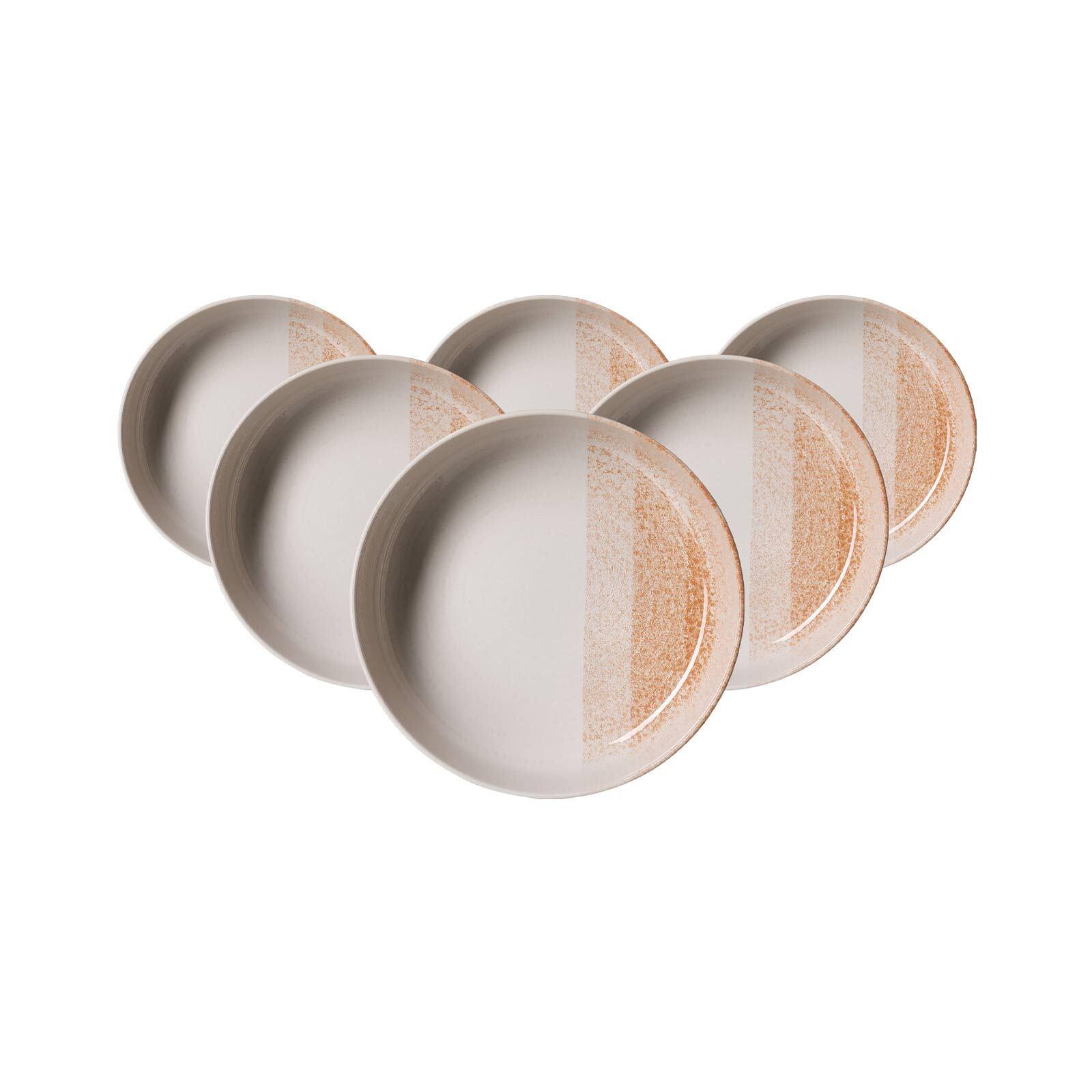 SUPPENSCHALEN Trio Braun ø 18,5 cm 6er Set - Braun, Keramik (18.5cm) - Ritzenhoff Breker