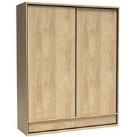 DREHTÜRENSCHRANK SYNDRA 177,2/221/58,5 cm 2-türig Eichefarben - Eichefarben, Holzwerkstoff (177.2/221/58.5cm) - MASSENO