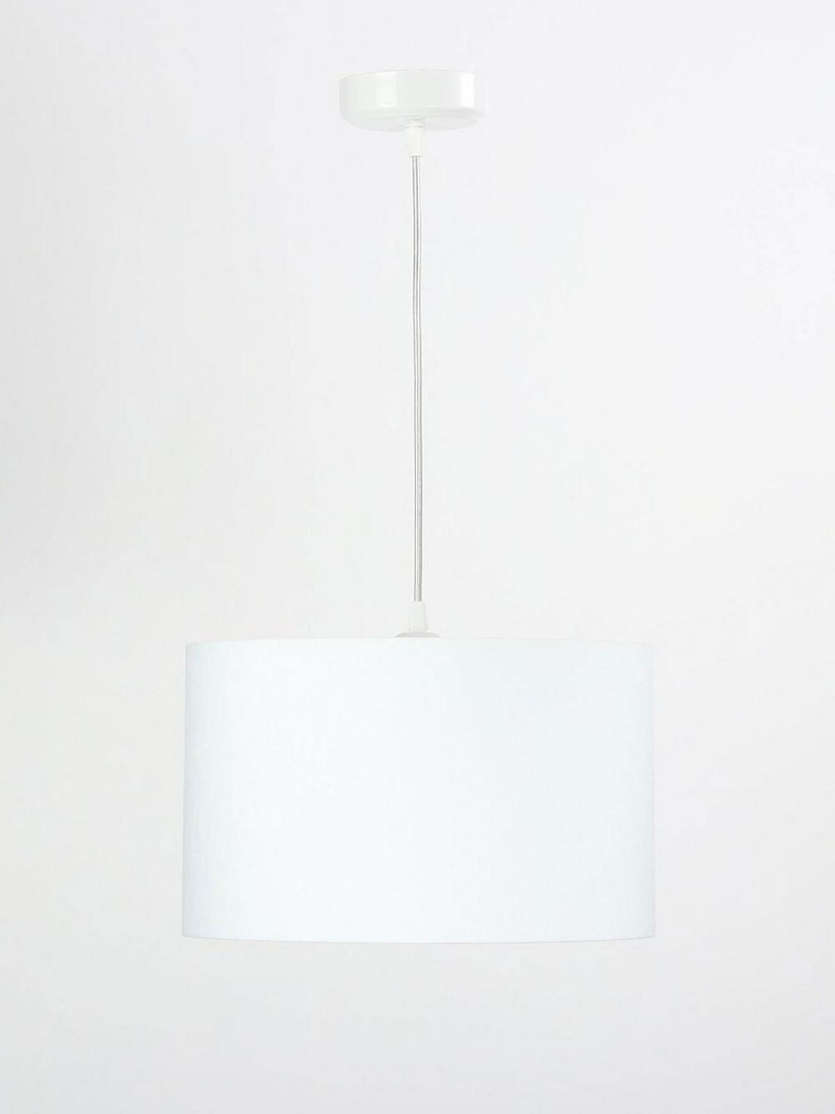 HÄNGELEUCHTE Silber 30/20 cm - Silberfarben/Weiß, Kunststoff (30/0.45/20cm) - ONZENO