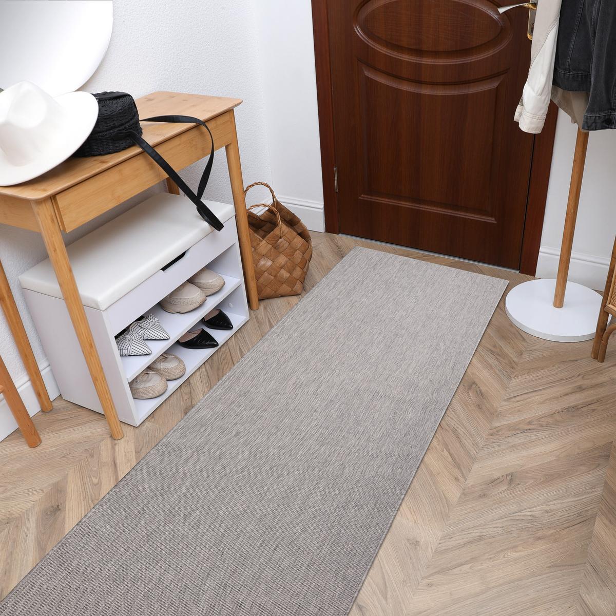 TEPPICH Sion 60/200 cm - Grau, Textil (60/200cm) - rugsX
