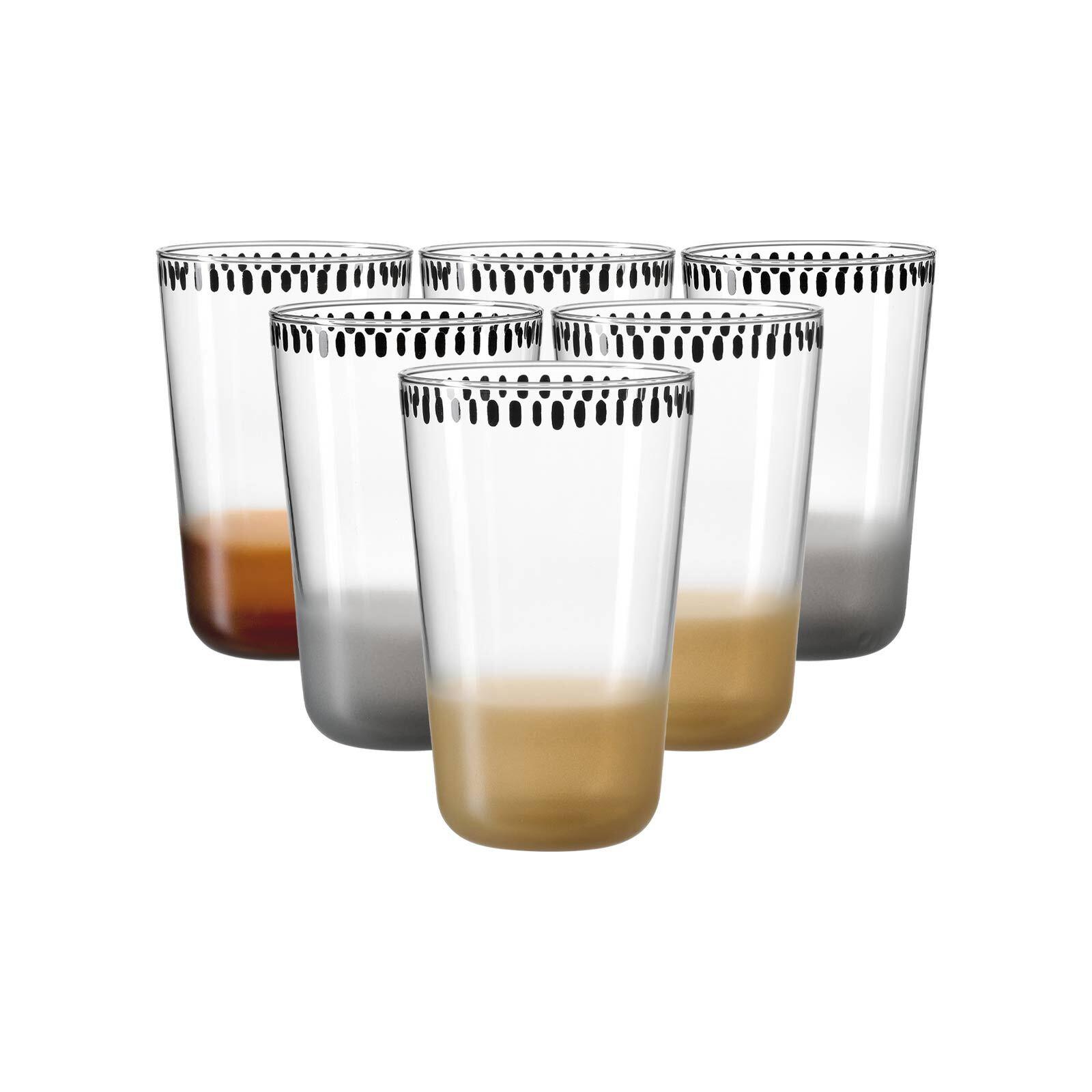 TRINKGLÄSER Natura Mix 400 ml 6er Set - Multicolor, Glas (0.4L) - Ritzenhoff Breker