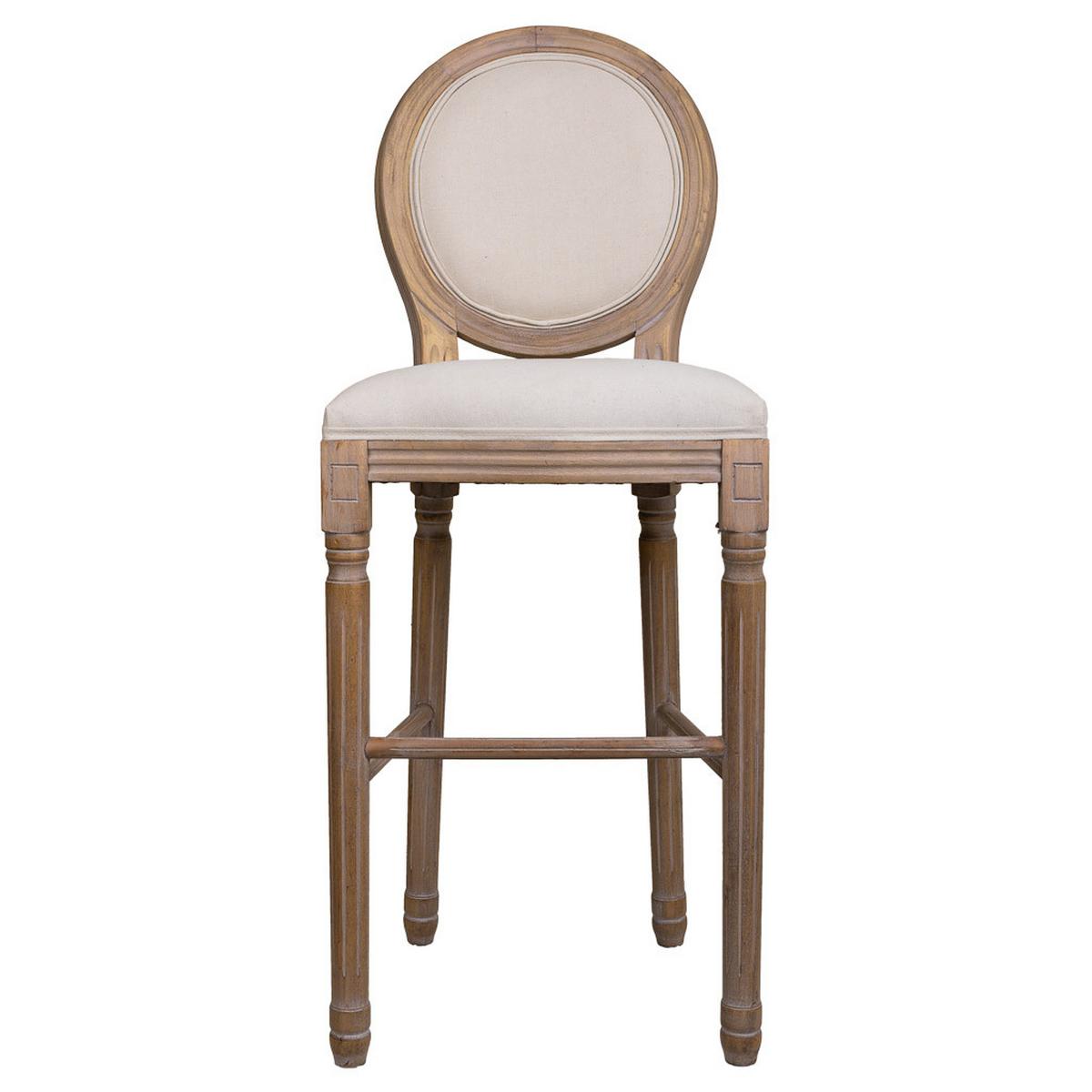 BARHOCKER 52x46x116 cm - Beige, Naturmaterialien (52/116/46cm) - Wanderlust