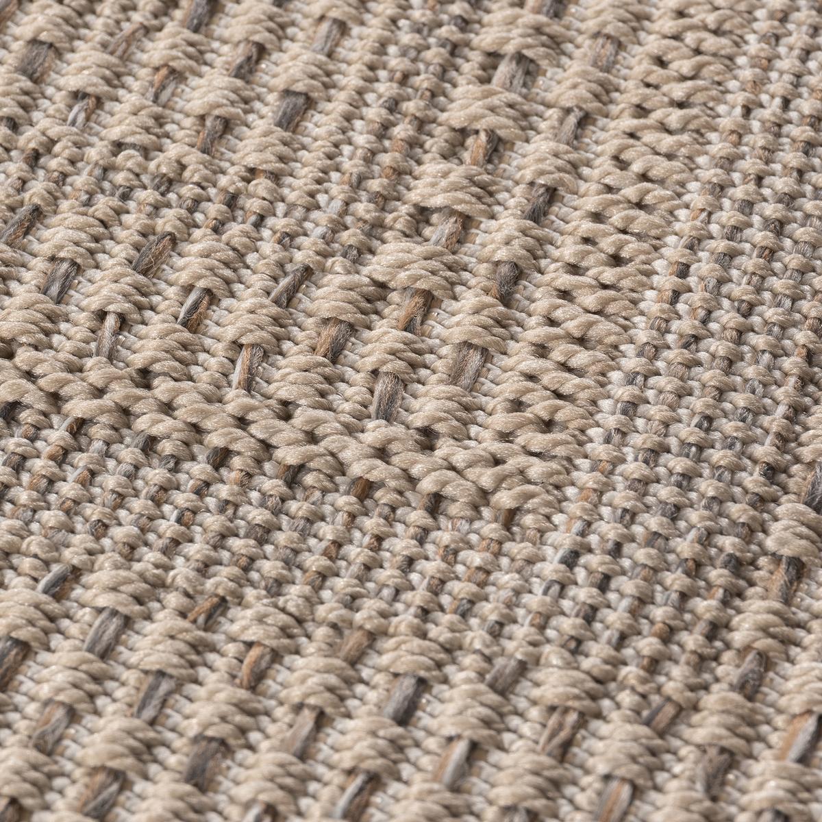 TEPPICH Outdoor VENTOUX in Beige, mit Bordüre, 120 x 170 cm - Beige, Textil (170/120cm) - KADIMA DESIGN