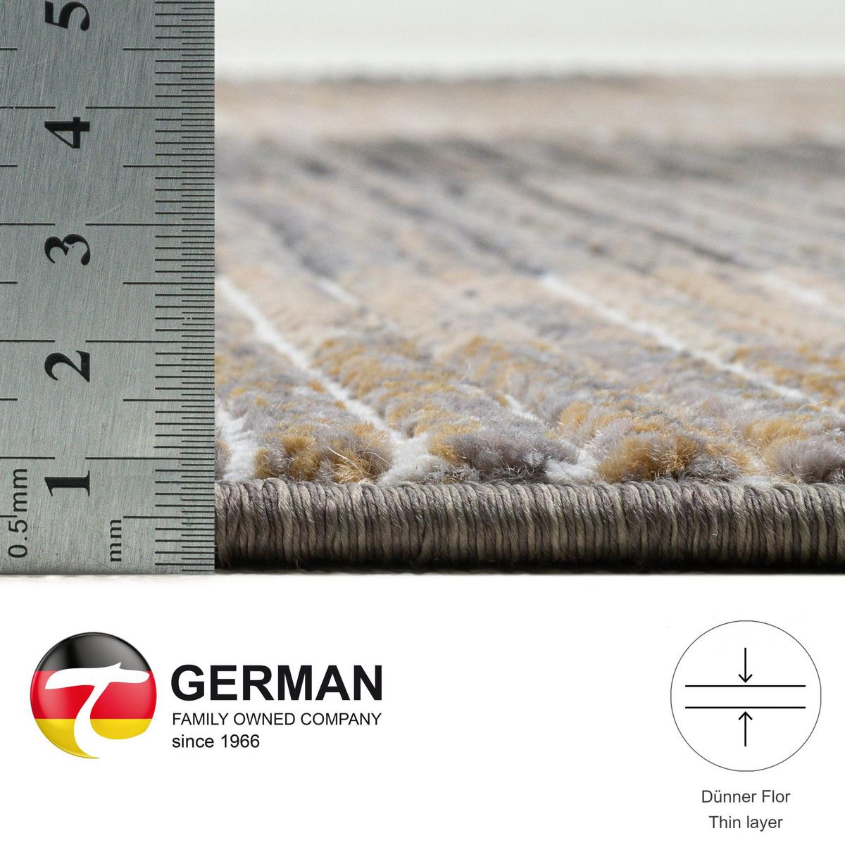 FLACHWEBETEPPICH Corduletta 240x290 cm - Beige, Textil (240/290cm) - Gino Falcone