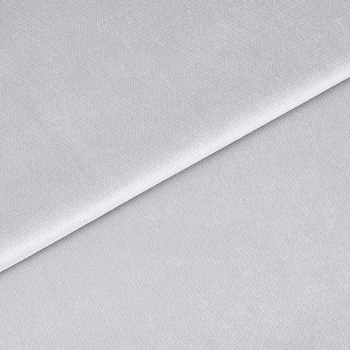 ECKSOFA L Form Manisa Hellgrau 234/145/83 cm Links mit Schlaffunktion - Silberfarben/Hellgrau, Kunststoff/Textil (145/234cm) - AX Living