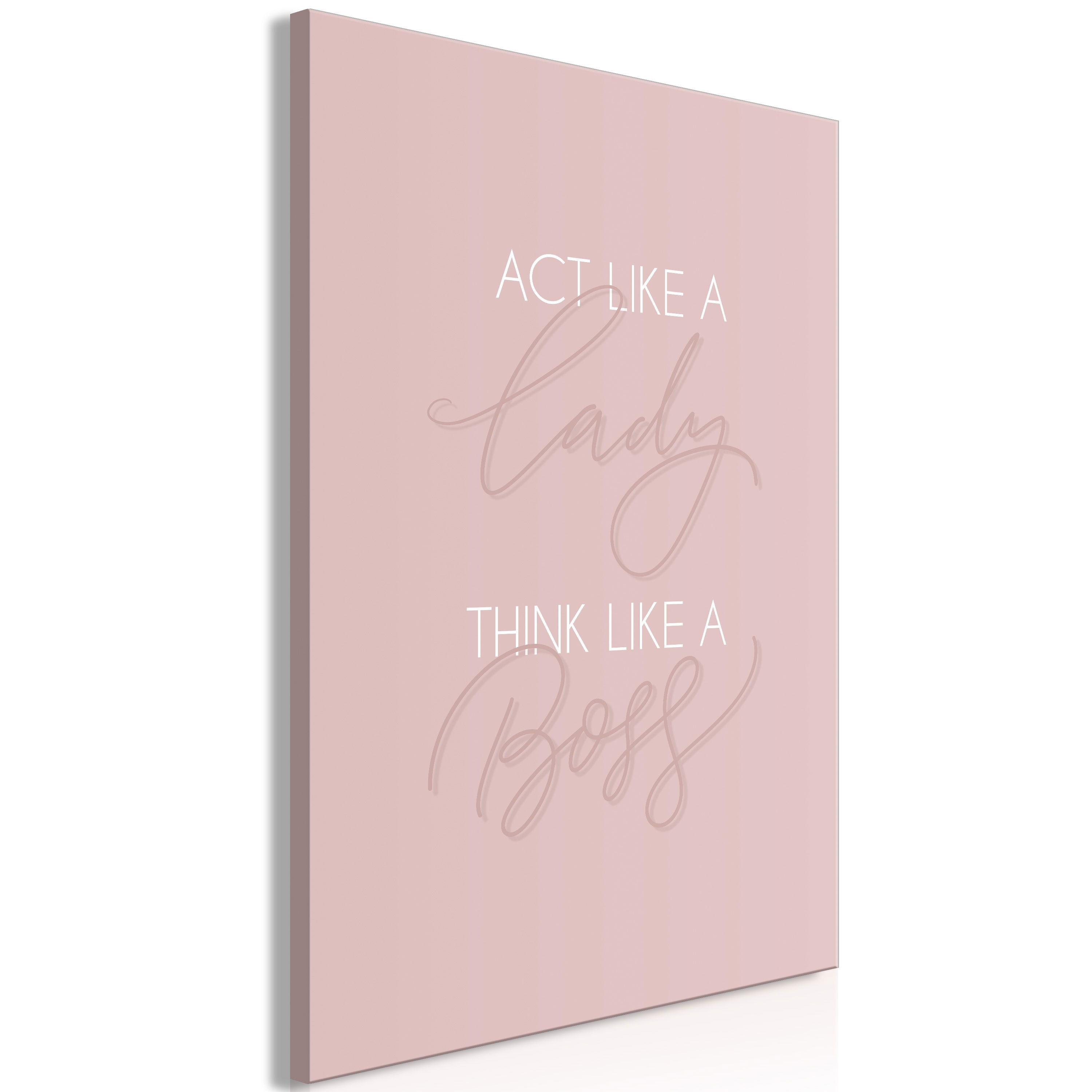 KUNSTDRUCK Rosa 60/90 cm - Pink/Weiß, Textil (60/90cm) - KUNSTLOFT